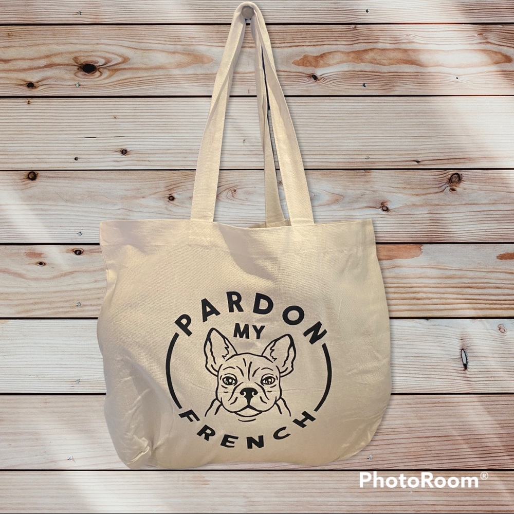 Tote bag Pardon my French